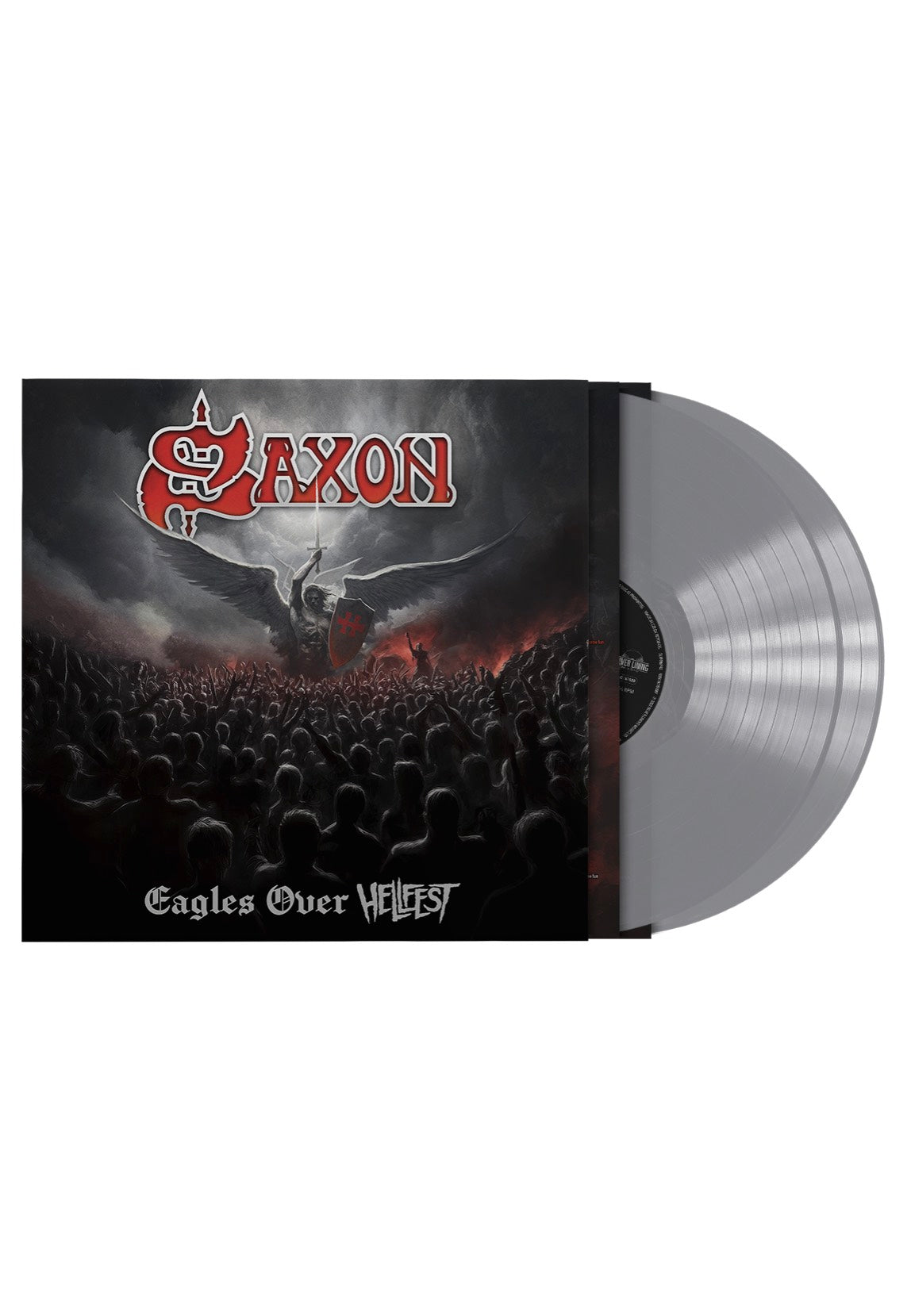 Saxon - Eagles Over Hellfest Silver - Colored 2 Vinyl | Neutral-Image