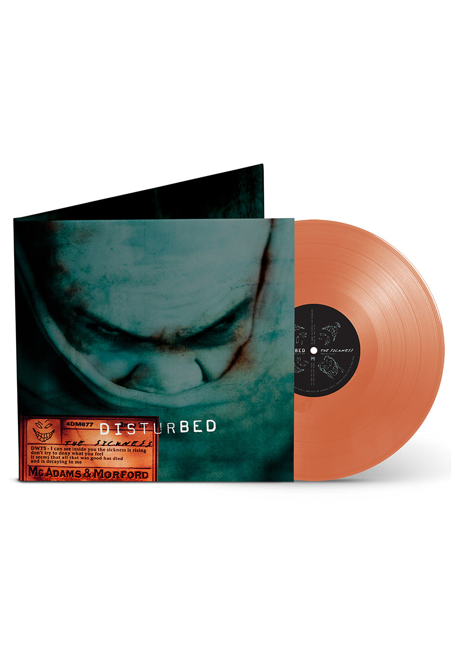 Disturbed - The Sickness (25th Anniversary) Ltd. Orange - Colored Vinyl | Neutral-Image