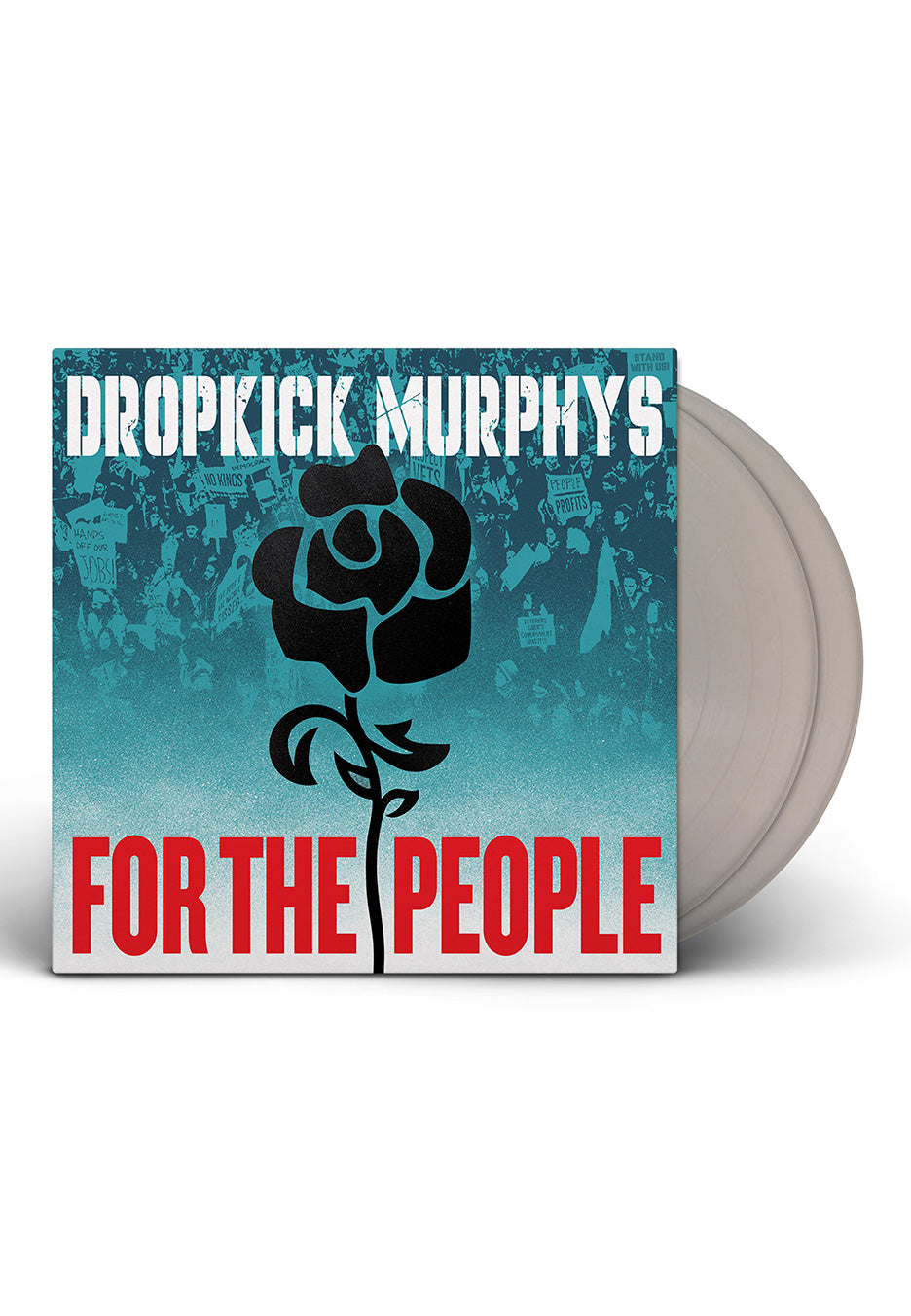 Dropkick Murphys - For The People Ltd. Silver - Colored 2 Vinyl | Neutral-Image
