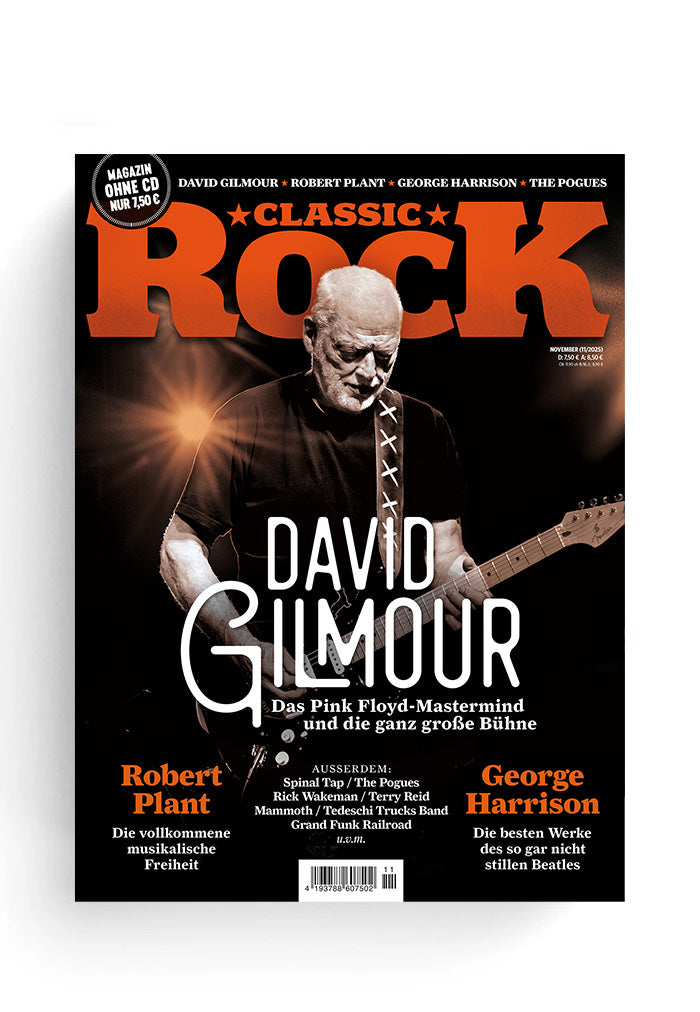 Classic Rock Nr. 144 - David Gilmour (November 2025) ohne CD - Magazine | Neutral-Image