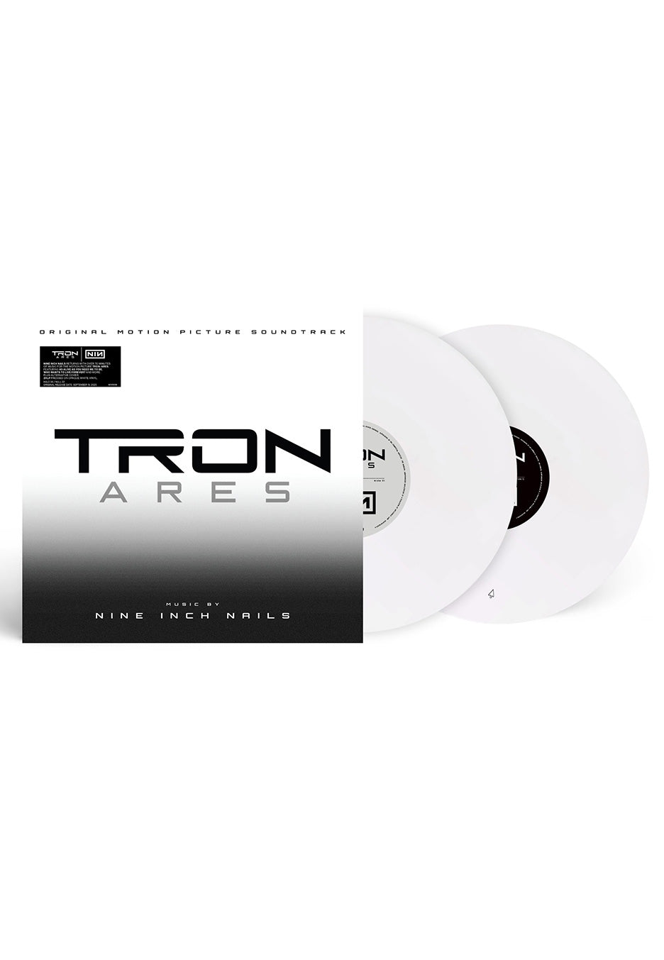 Nine Inch Nails - TRON: Ares (Original Motion Picture Soundtrack) White Opaque - Colored 2 Vinyl | Neutral-Image