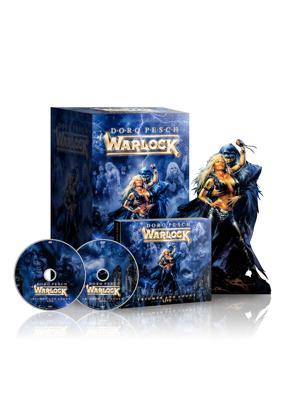 Doro - Warlock - Triumph And Agony Live - CD Box Set + Figur | Neutral-Image