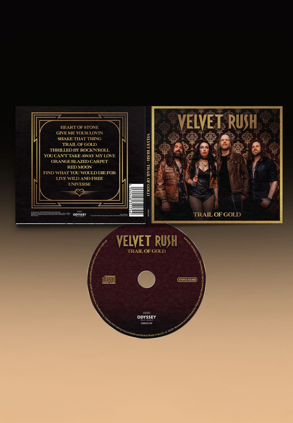Velvet Rush - Trail Of Gold - Digi CD | Neutral-Image
