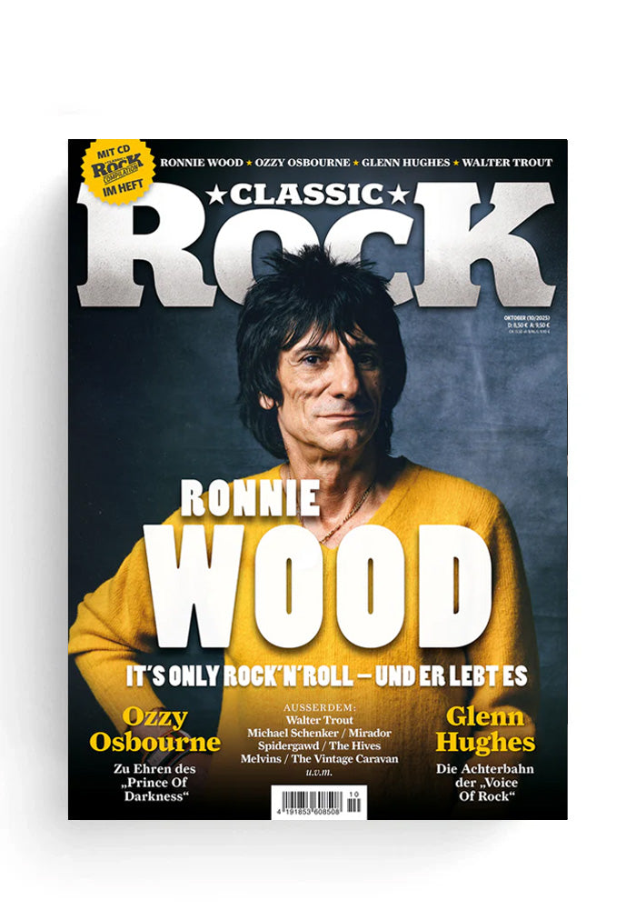 Classic Rock Nr. 143 - Ronnie Wood (Oktober 2025) ohne CD - Magazine | Neutral-Image