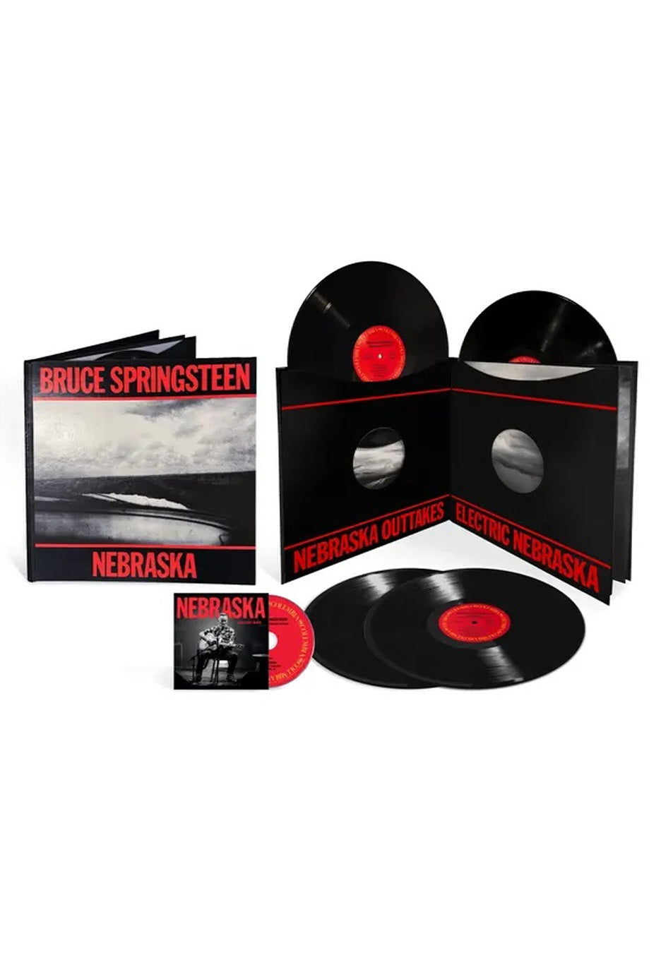 Bruce Springsteen - Nebraska '82: Expanded Edition - 4 Vinyl + Blu-Ray Boxset | Neutral-Image