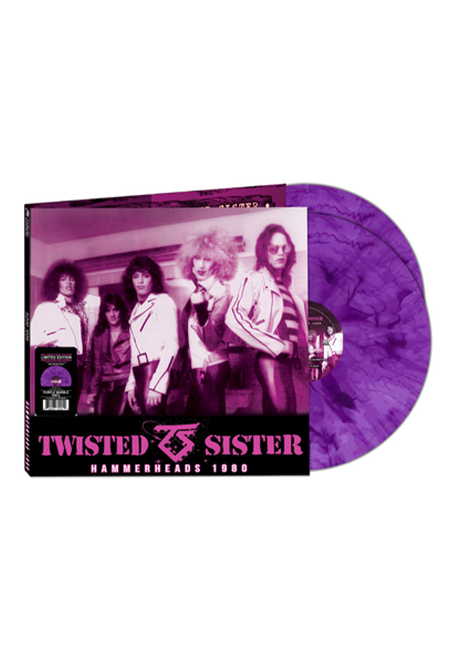 Twisted Sister - Hammerheads 1980 Ltd. Purple - Marbled 2 Vinyl | Neutral-Image
