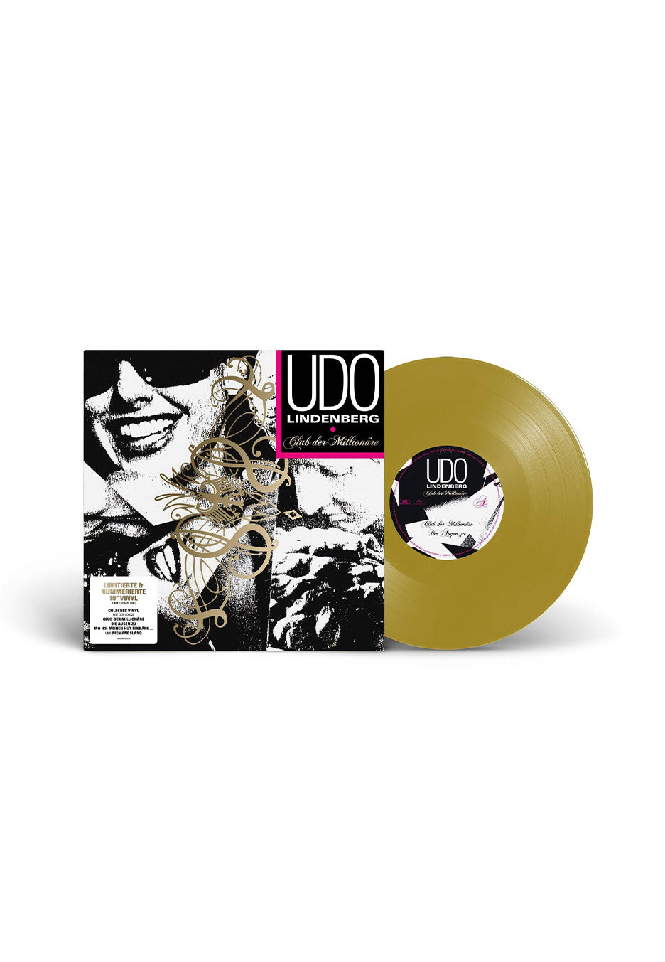 Udo Lindenberg - Club Der Millionäre Ltd. Gold - Colored 10 Inch Vinyl | Neutral-Image