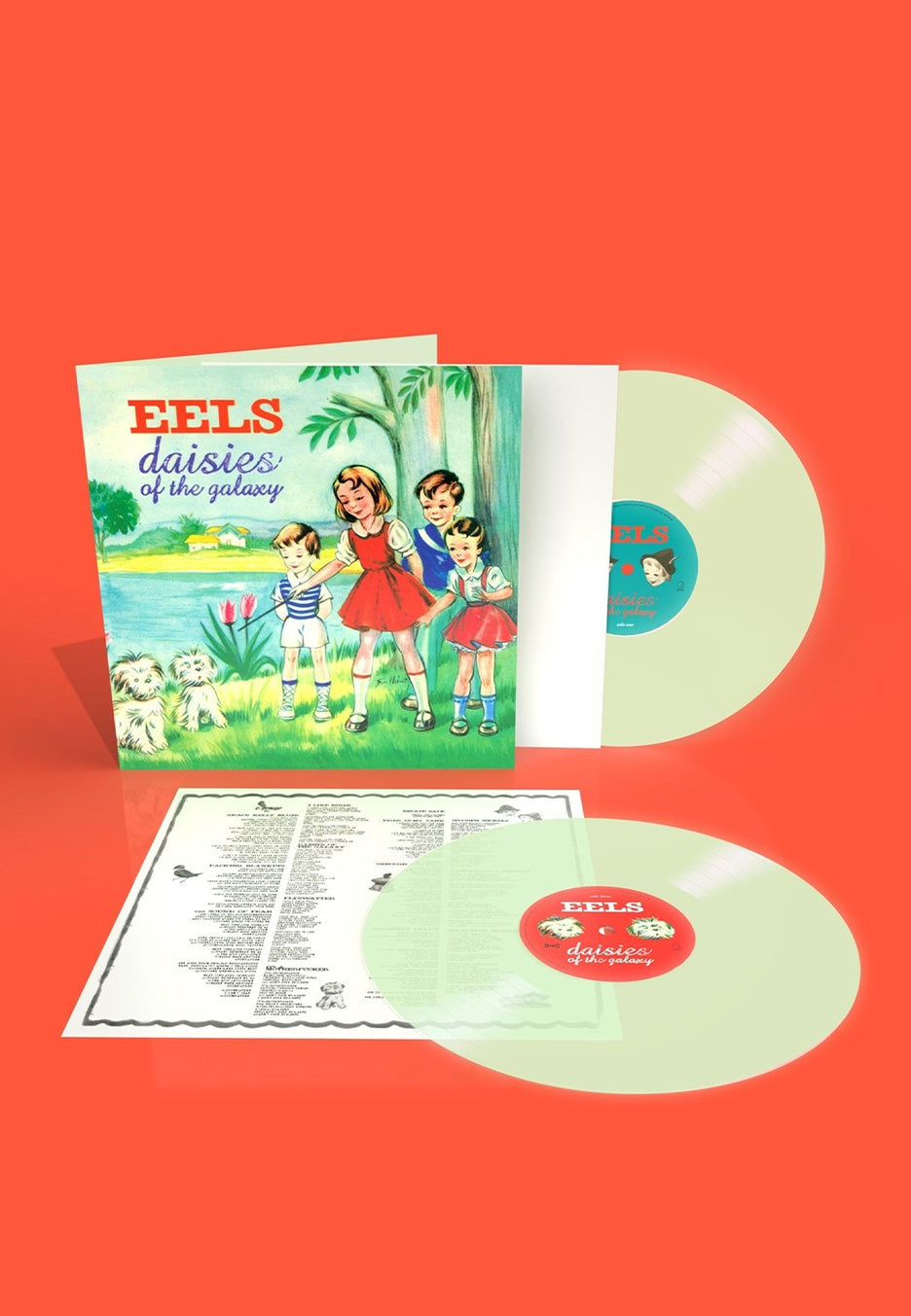 Eels - Daisies Of The Galaxy (25th Anniversary) Ltd. Glow In The Dark - Colored 2 Vinyl | Neutral-Image