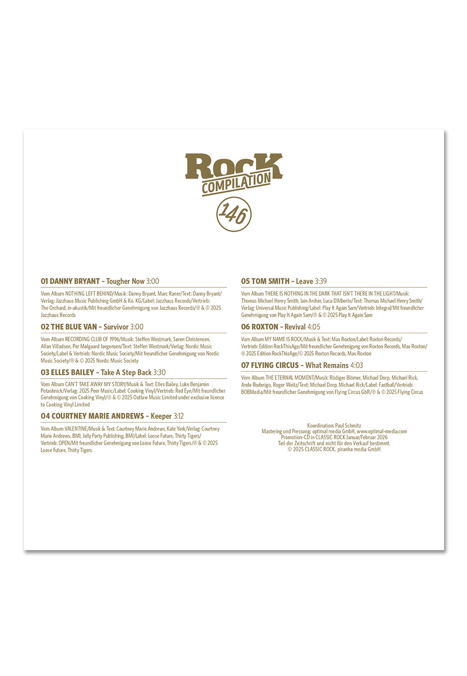 Classic Rock Nr. 146 - Iron Maiden (Januar 2026) inkl. CD - Magazine | Neutral-Image