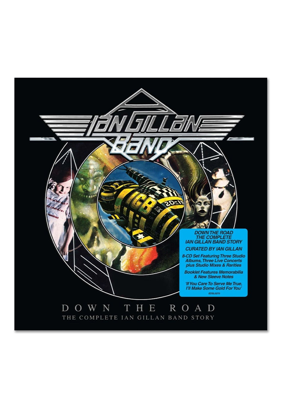 Ian Gillan Band - Down The Road: The Complete Ian Gillan Band Story (Deluxe Edition) - 8 CD Boxset | Neutral-Image