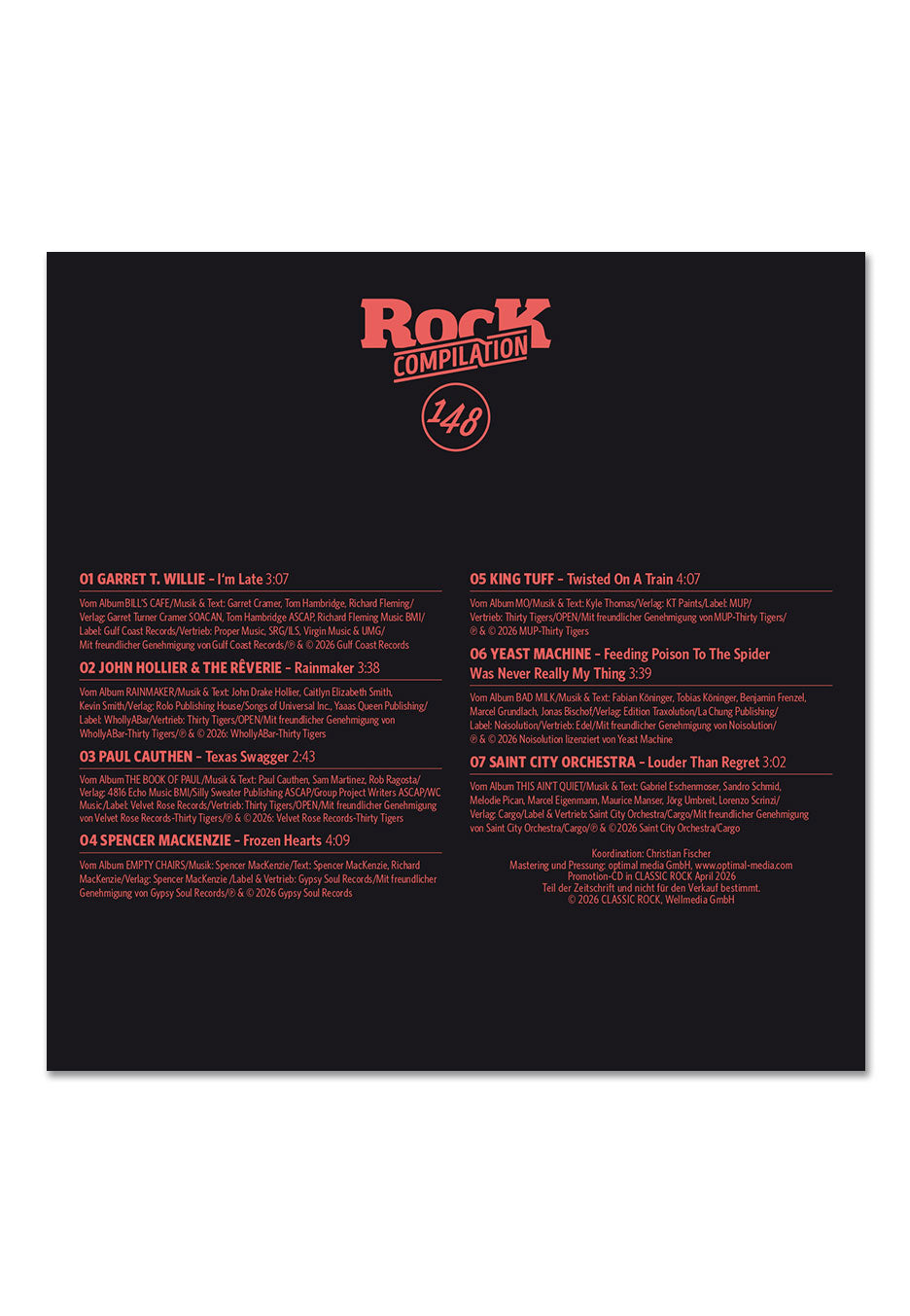 Classic Rock Nr. 148 - Metallica (April 2026) inkl. CD - Magazine | Neutral-Image