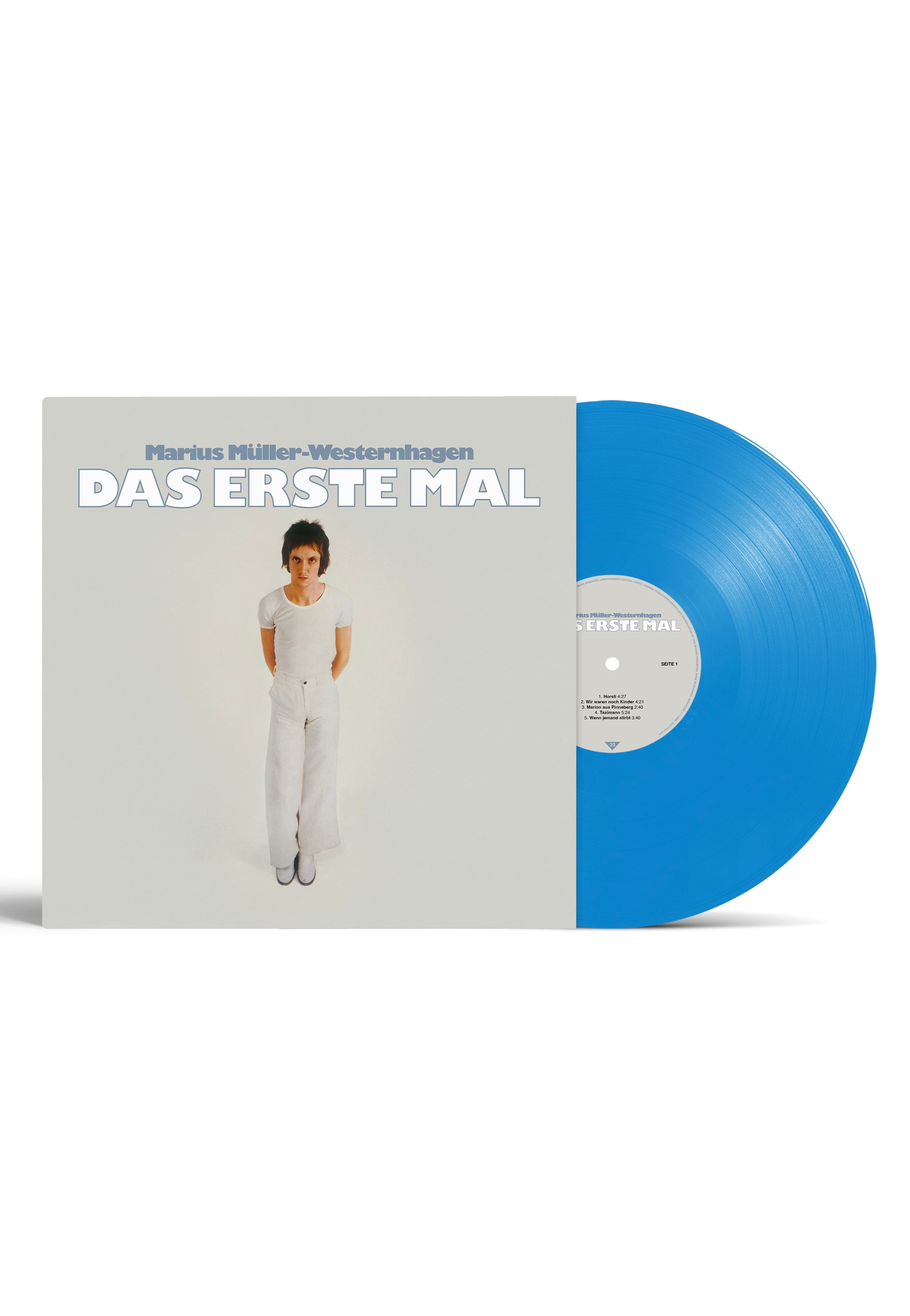 Westernhagen - Das Erste Mal (2025 Remaster) Blue - Colored Vinyl | Neutral-Image