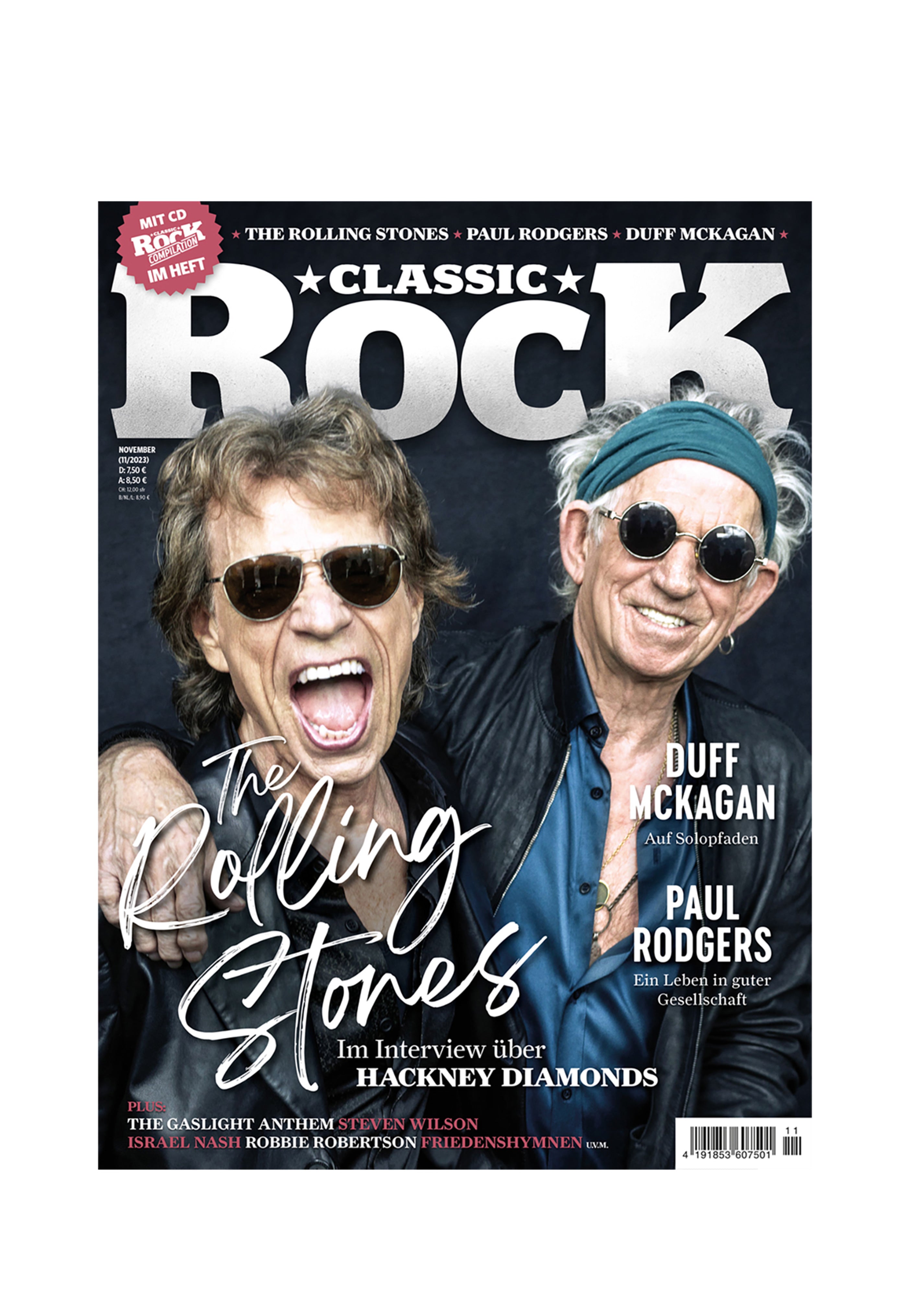 Classic Rock Nr. 124 - The Rolling Stones (November 2023) inkl. CD - Magazine | Neutral-Image