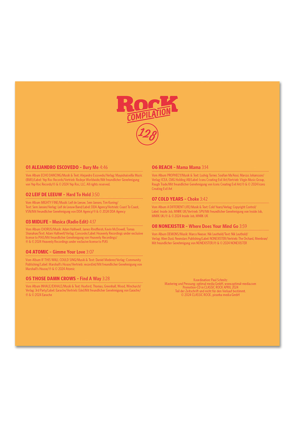 Classic Rock Nr. 128 - Mark Knopfler (April 2024) inkl. CD - Magazine | Neutral-Image