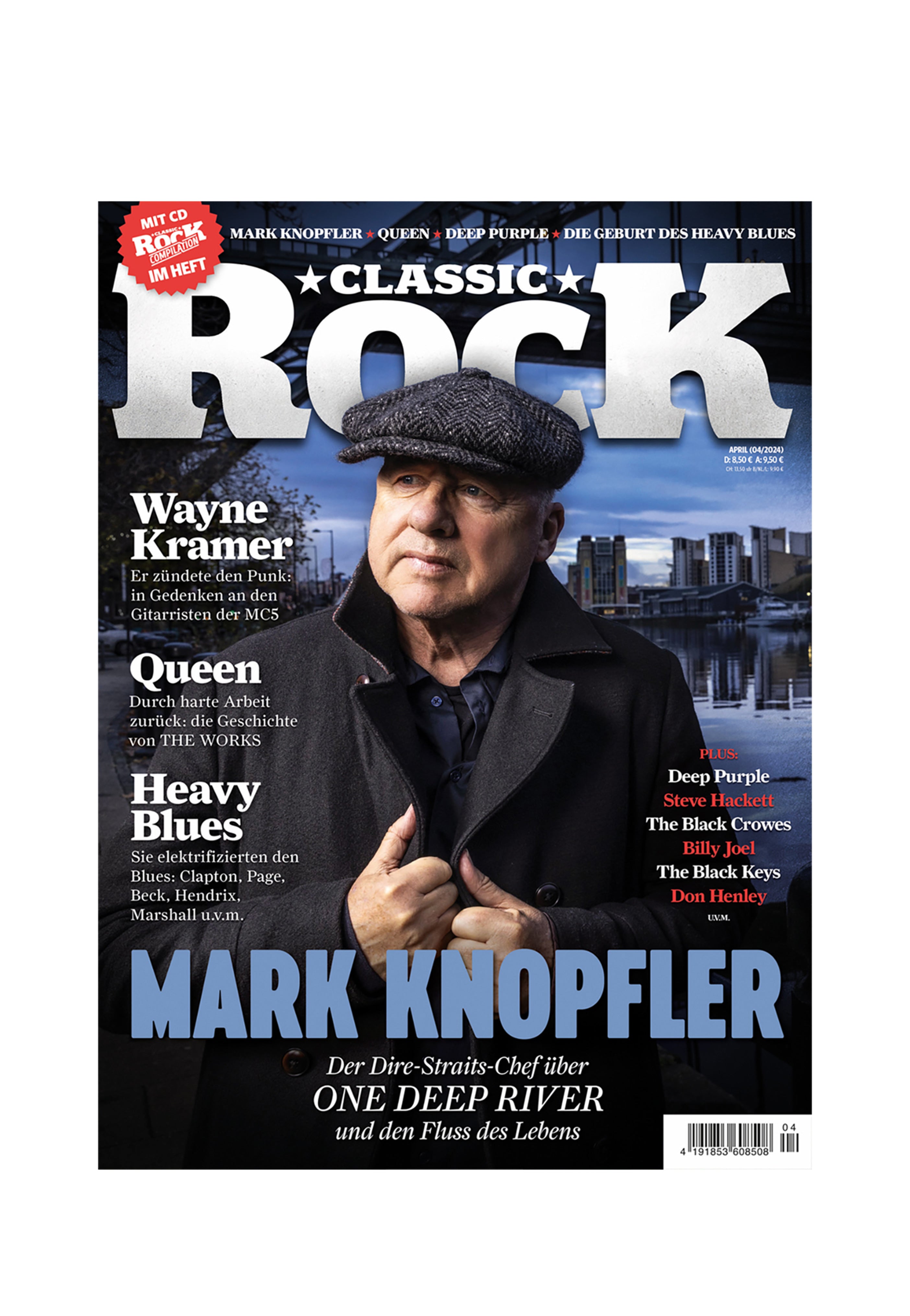 Classic Rock Nr. 128 - Mark Knopfler (April 2024) inkl. CD - Magazine | Neutral-Image