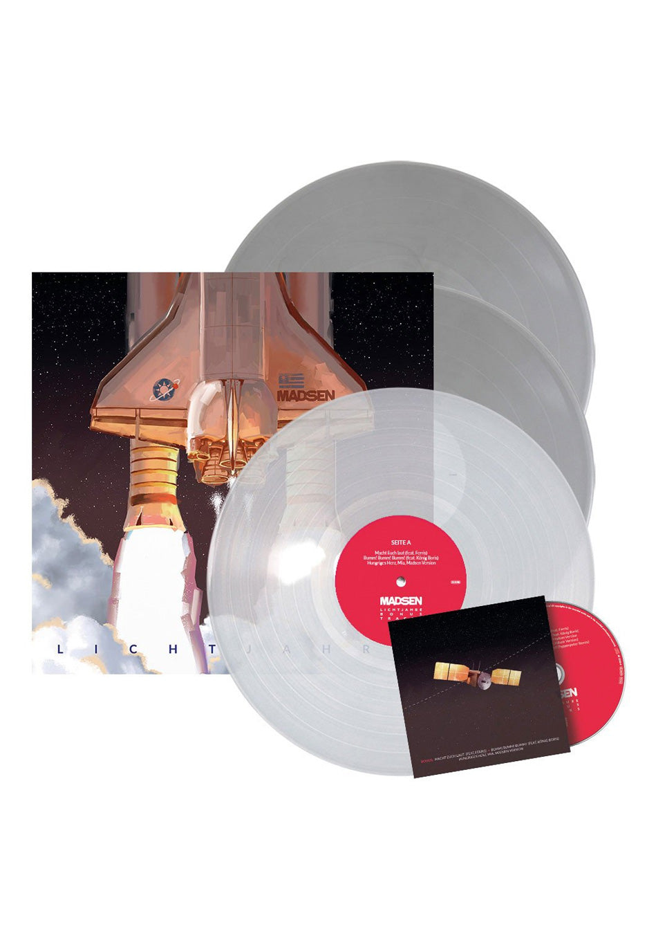 Madsen - Lichtjahre Grey - Colored 3 Vinyl + CD | Neutral-Image