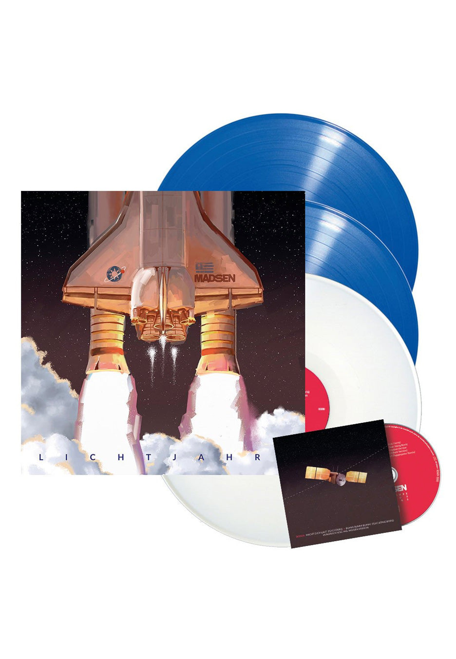 Madsen - Lichtjahre Blue - Colored 3 Vinyl + CD | Neutral-Image