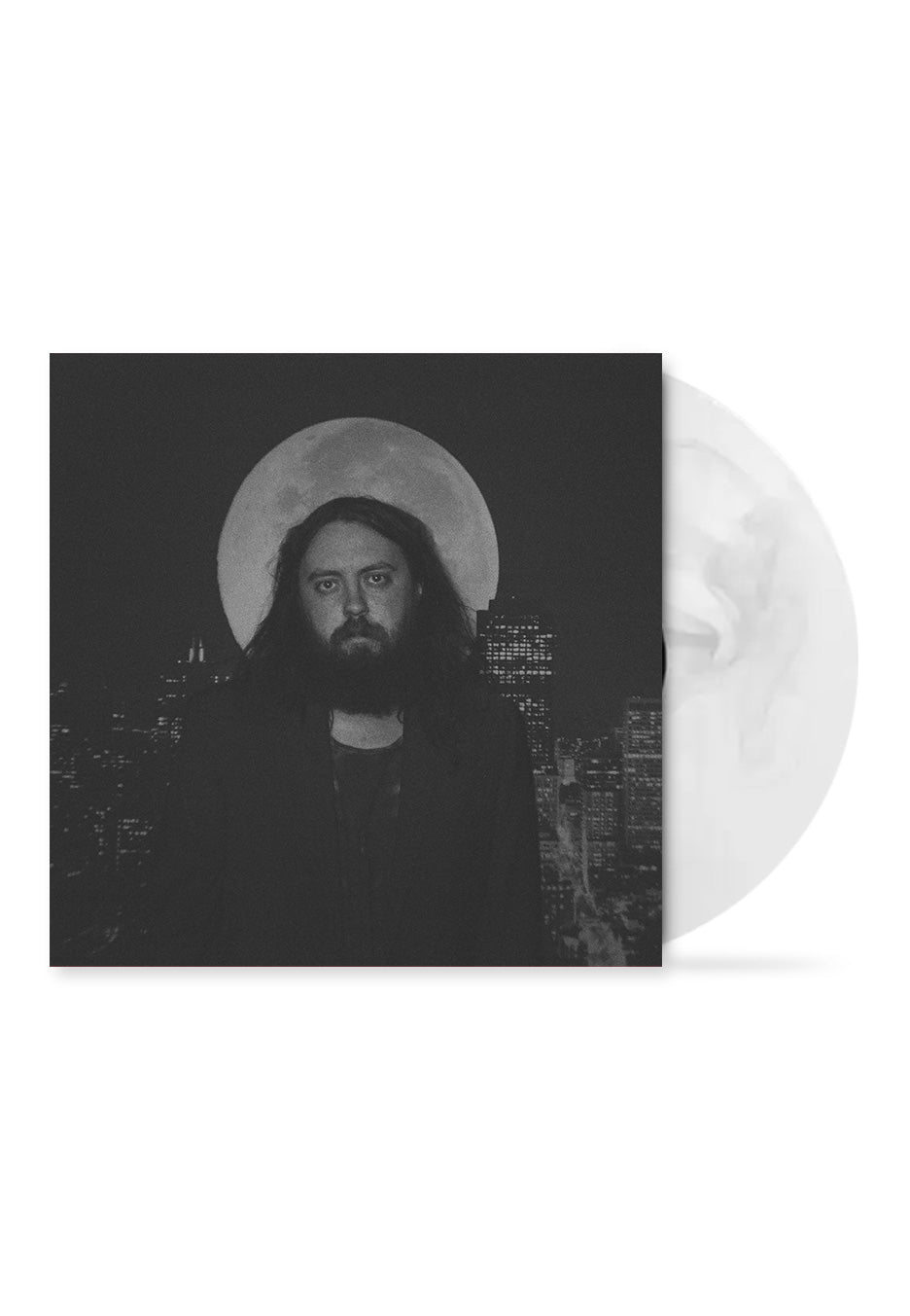 Elvis Depressedly - Depressedelica Clear White w/ Black Smoke - Colored Vinyl | Neutral-Image