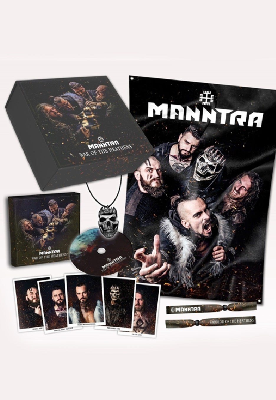 Manntra - War Of The Heathens (Fanbox) - CD Boxset | Neutral-Image