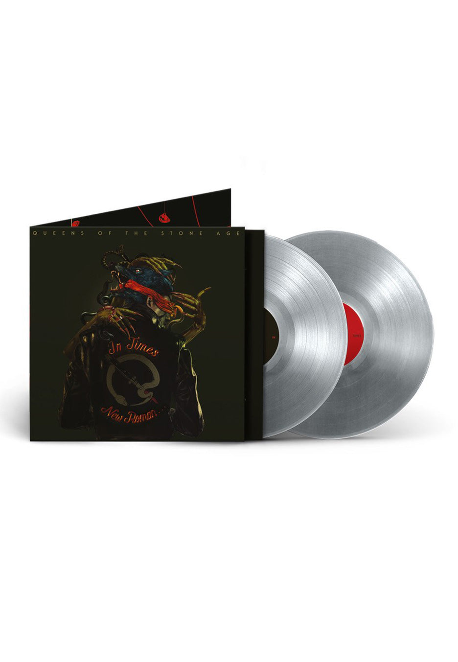 Queens Of The Stone Age - In Times New Roman... Ltd. Silver - Colored 2 Vinyl | Neutral-Image