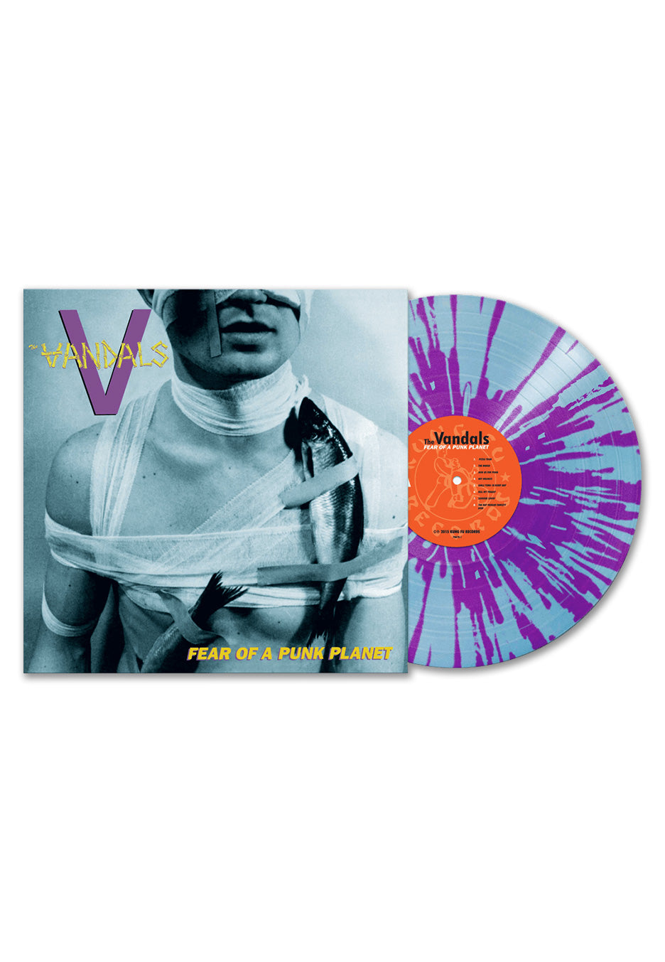 The Vandals - Fear Of A Punk Planet Ltd. Blue w/ Purple - Splattered Vinyl | Neutral-Image