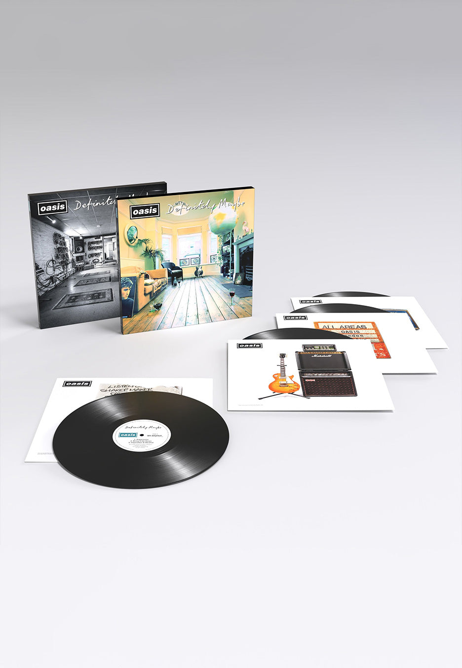 Oasis - Definitely Maybe (30the Anniversary) Ltd. Deluxe Edition - 4 Vinyl | Neutral-Image