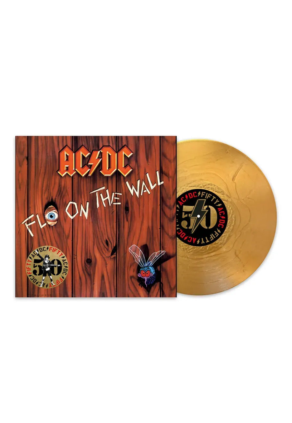 AC/DC - Fly On The Wall (50th Anniversary) Ltd. Gold - Colored Vinyl | Neutral-Image