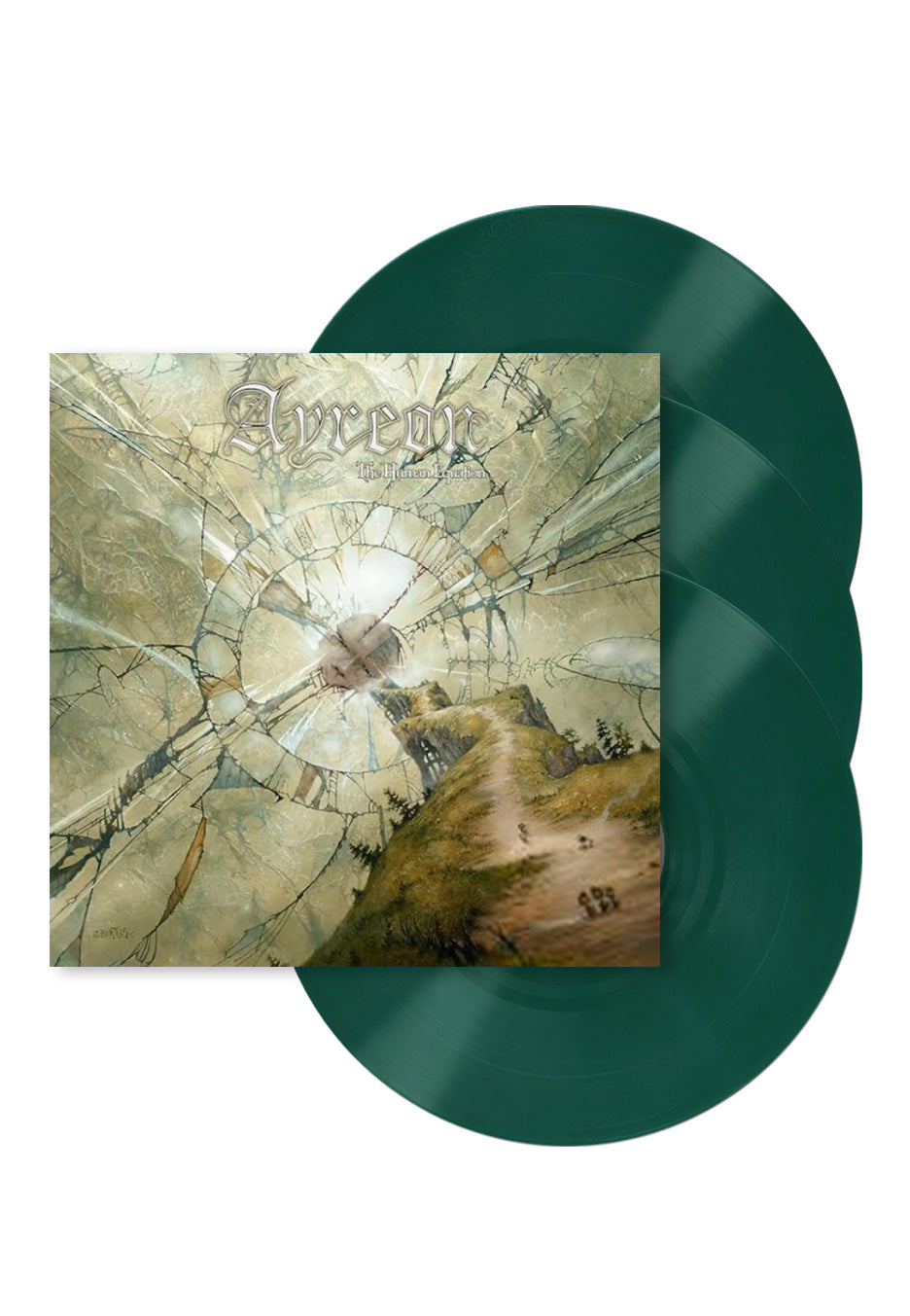 Ayreon - The Human Equation (2025 Remixed & Remastered) Green - Colored 3 Vinyl | Neutral-Image