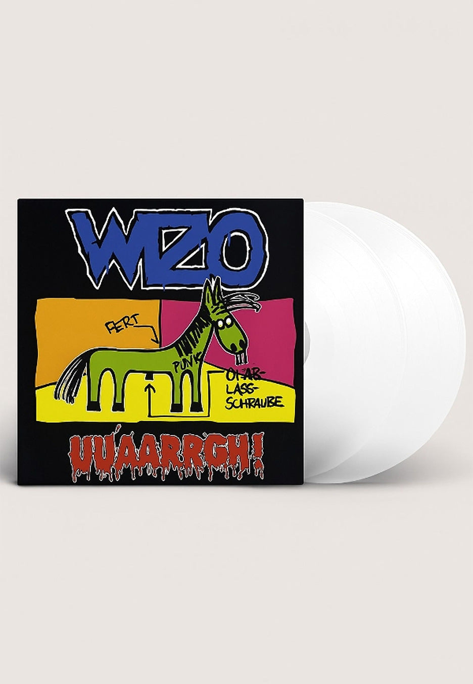 WIZO - Uuaarggh! Ltd. White - Colored 2 Vinyl | Neutral-Image