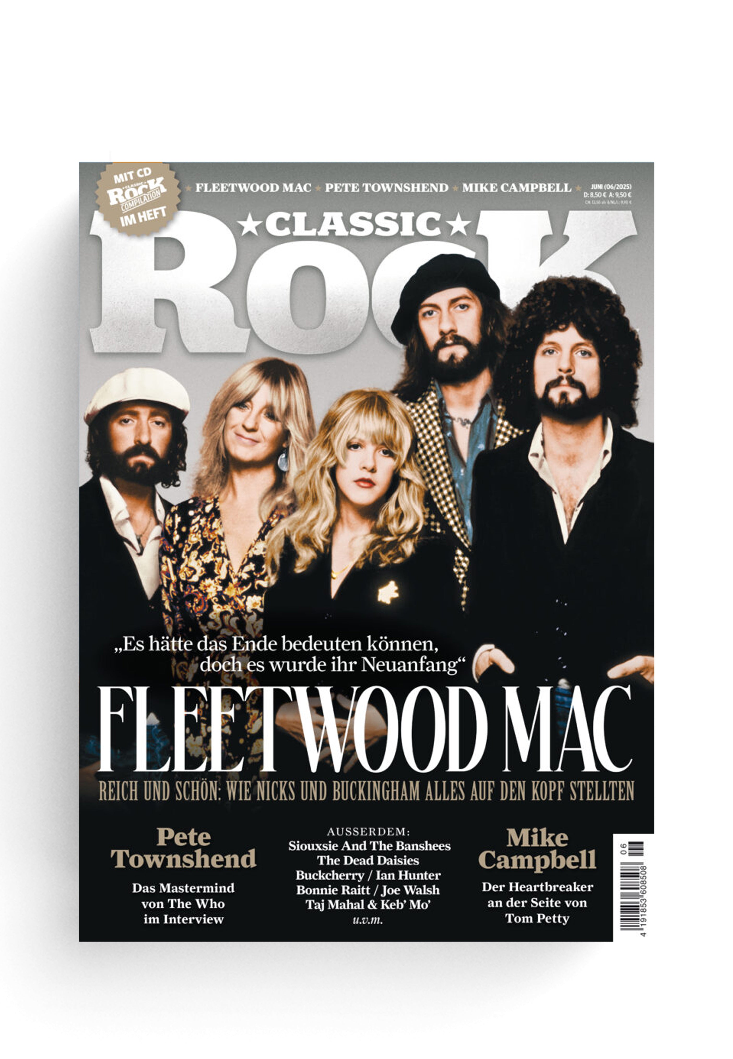 Classic Rock Nr. 140 - Fleetwood Mac (Juni 2025) inkl. CD - Magazine | Neutral-Image