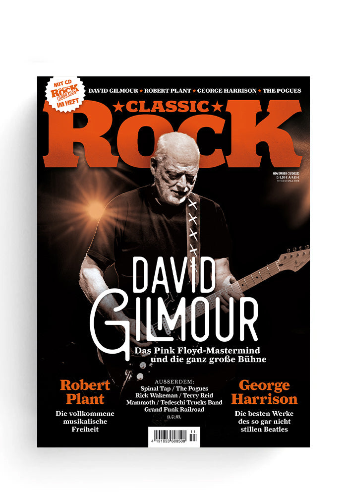 Classic Rock Nr. 144 - David Gilmour (November 2025) inkl. CD - Magazine | Neutral-Image