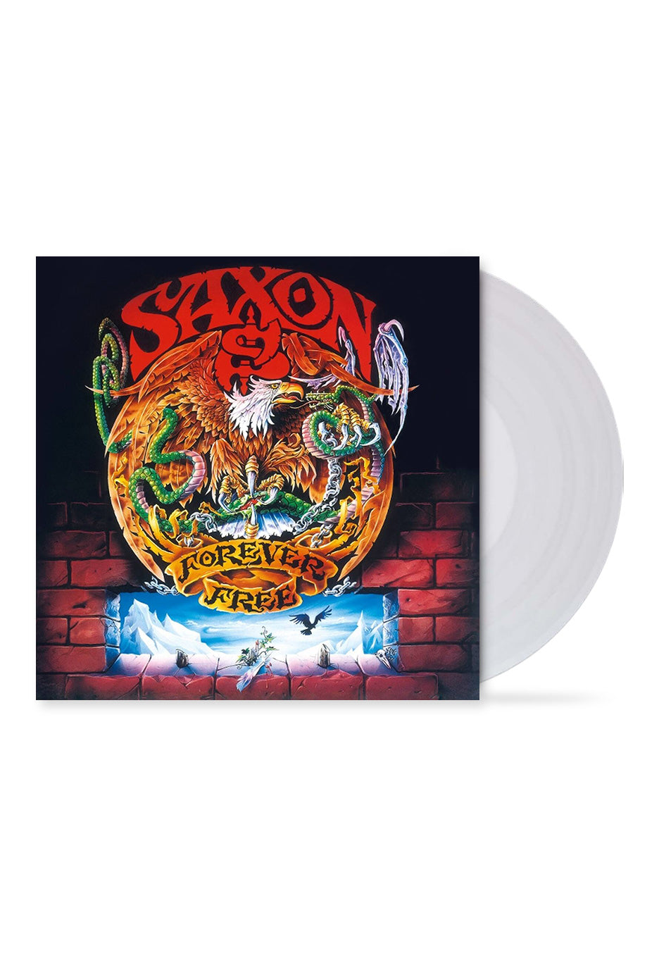 Saxon - Forever Free Ltd. White - Colored Vinyl | Neutral-Image