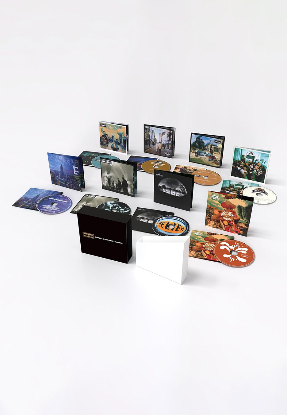 Oasis - Complete Studio Album Collection - 8 CD Boxset | Neutral-Image