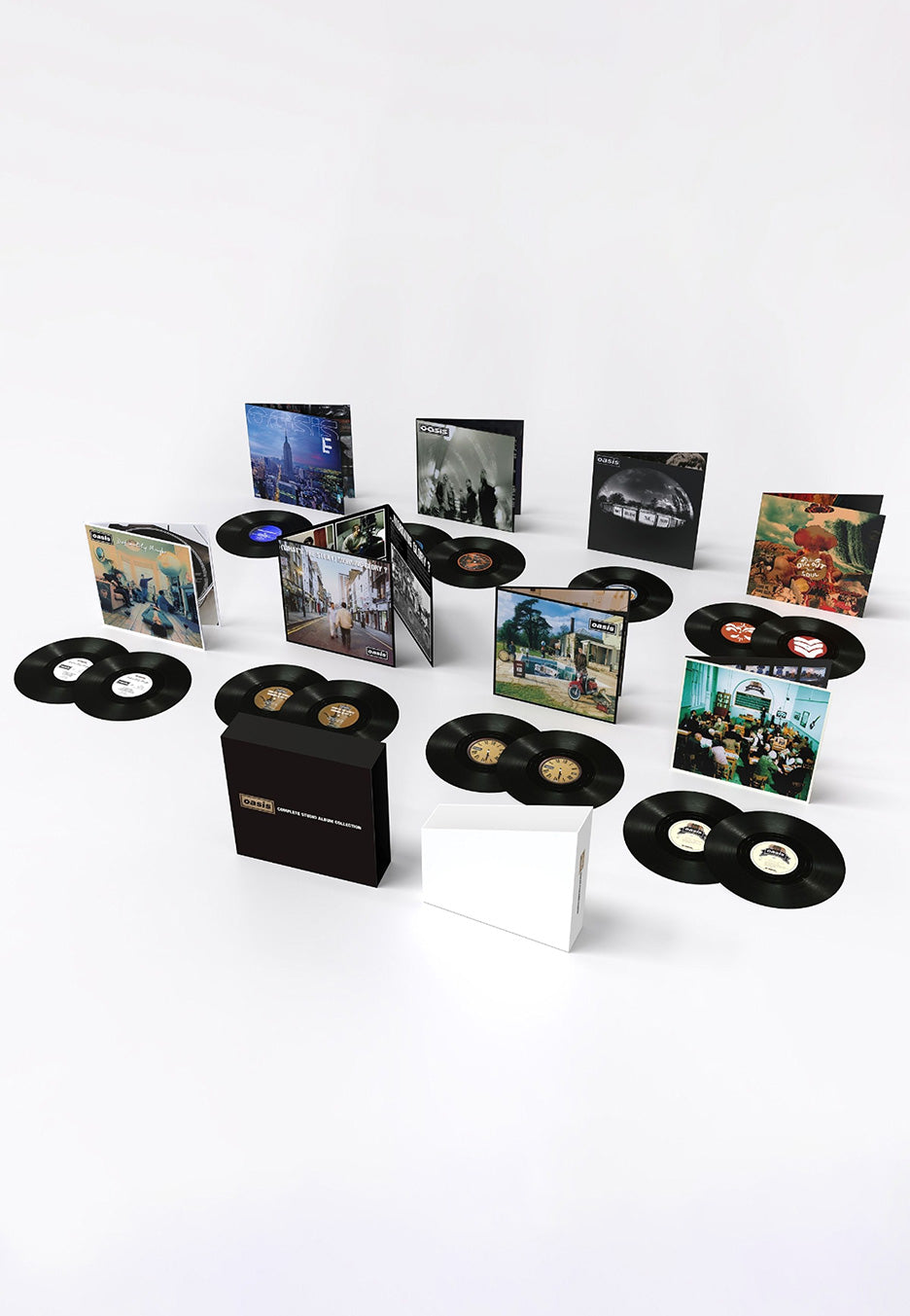 Oasis - Complete Studio Album Collection - 14 Vinyl Boxset | Neutral-Image