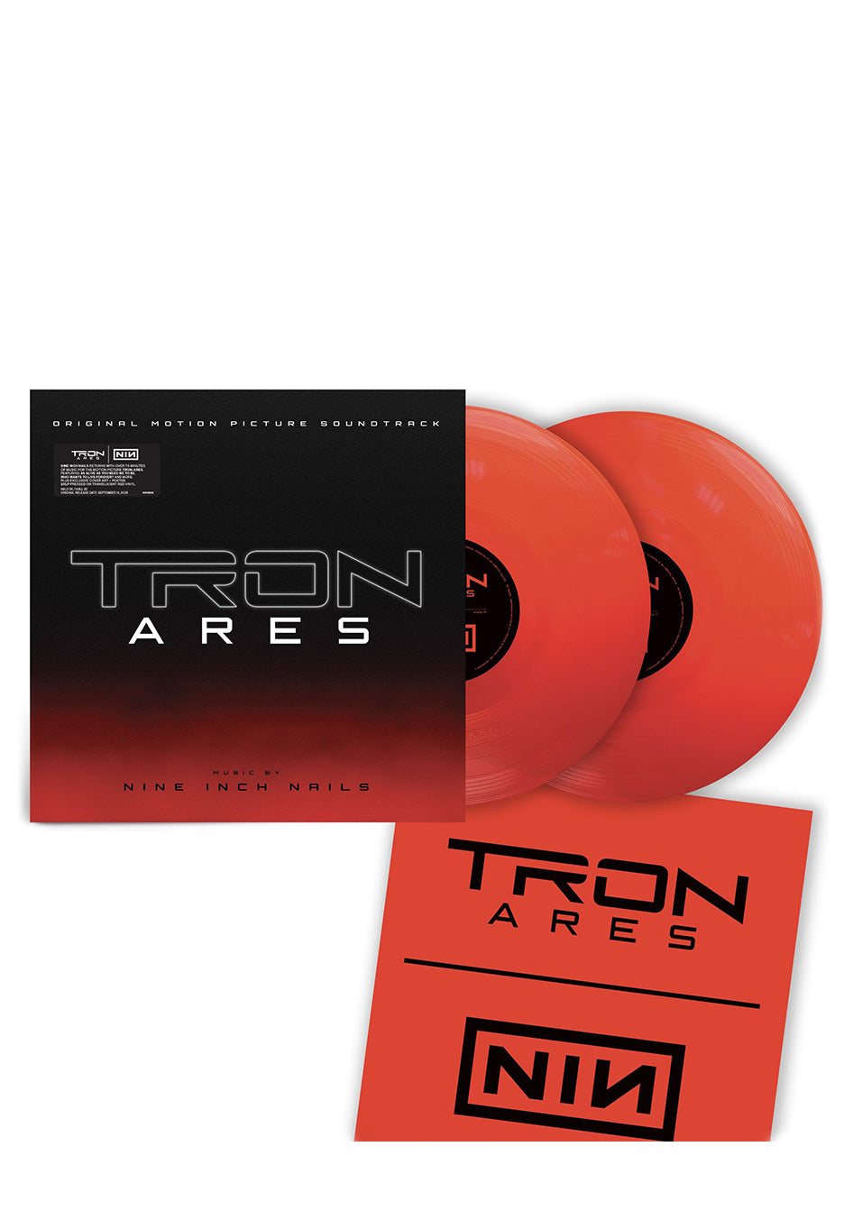 Nine Inch Nails - TRON: Ares (Original Motion Picture Soundtrack) Specialist Trans. Red - Colored 2 Vinyl | Neutral-Image