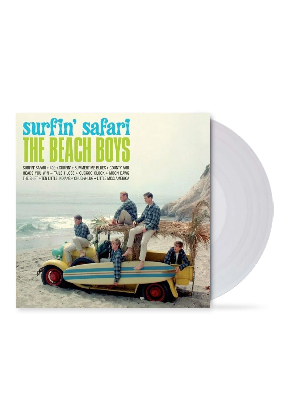 The Beach Boys - Surfin' Safari Ltd. Crystal Clear - Colored Vinyl | Neutral-Image