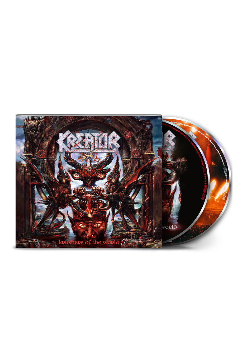 Kreator - Krushers Of The World Ltd. - Digi 2 CD | Neutral-Image