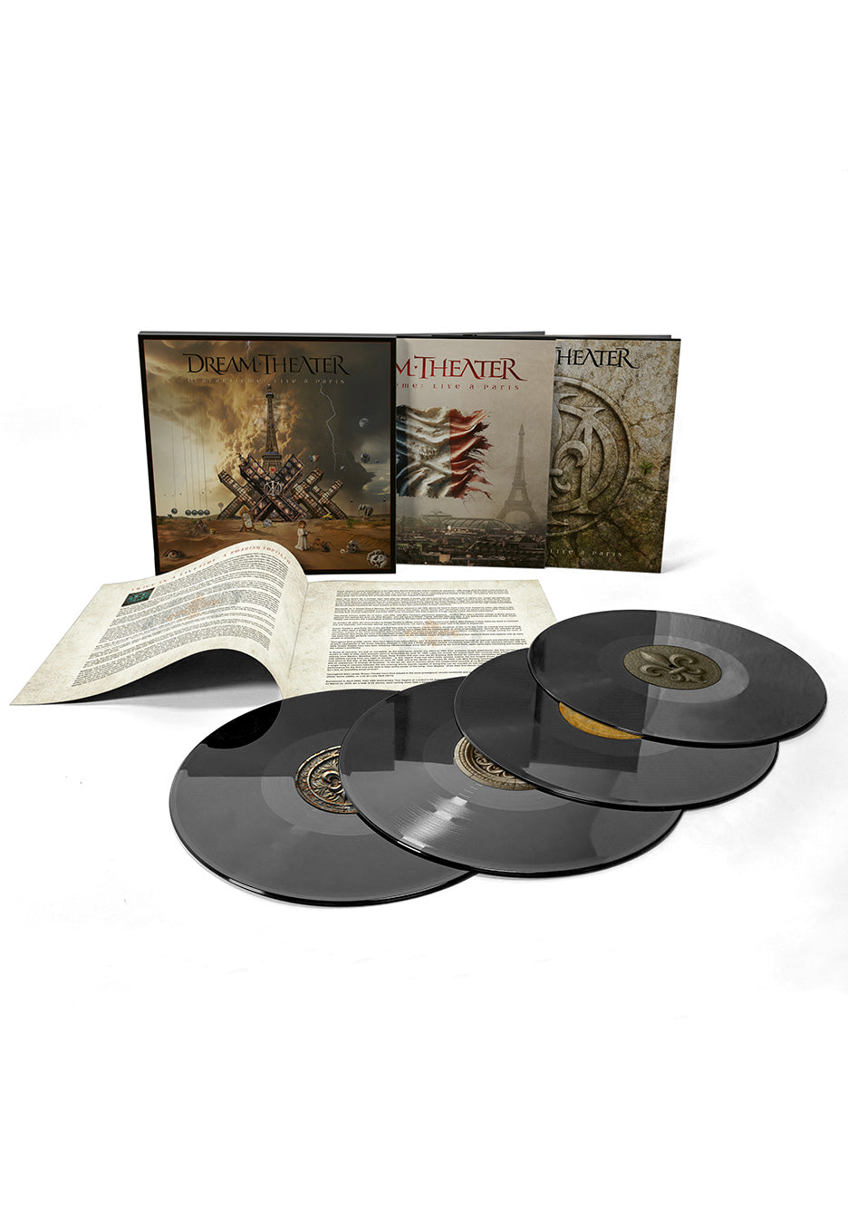 Dream Theater - Quarantième: Live à Paris Ltd. Deluxe - 4 Vinyl | Neutral-Image