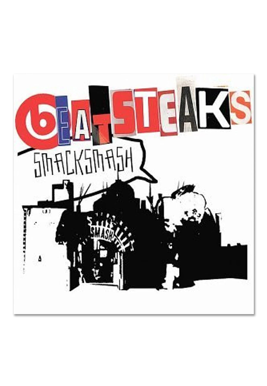 Beatsteaks - Smack Smash Ltd. White w/ Black - Splattered Vinyl | Neutral-Image
