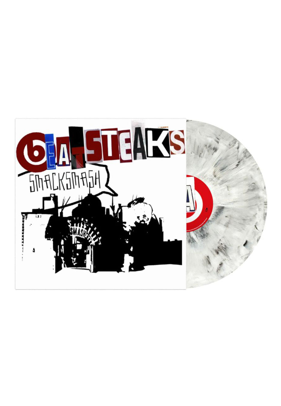 Beatsteaks - Smack Smash Ltd. White w/ Black - Splattered Vinyl | Neutral-Image