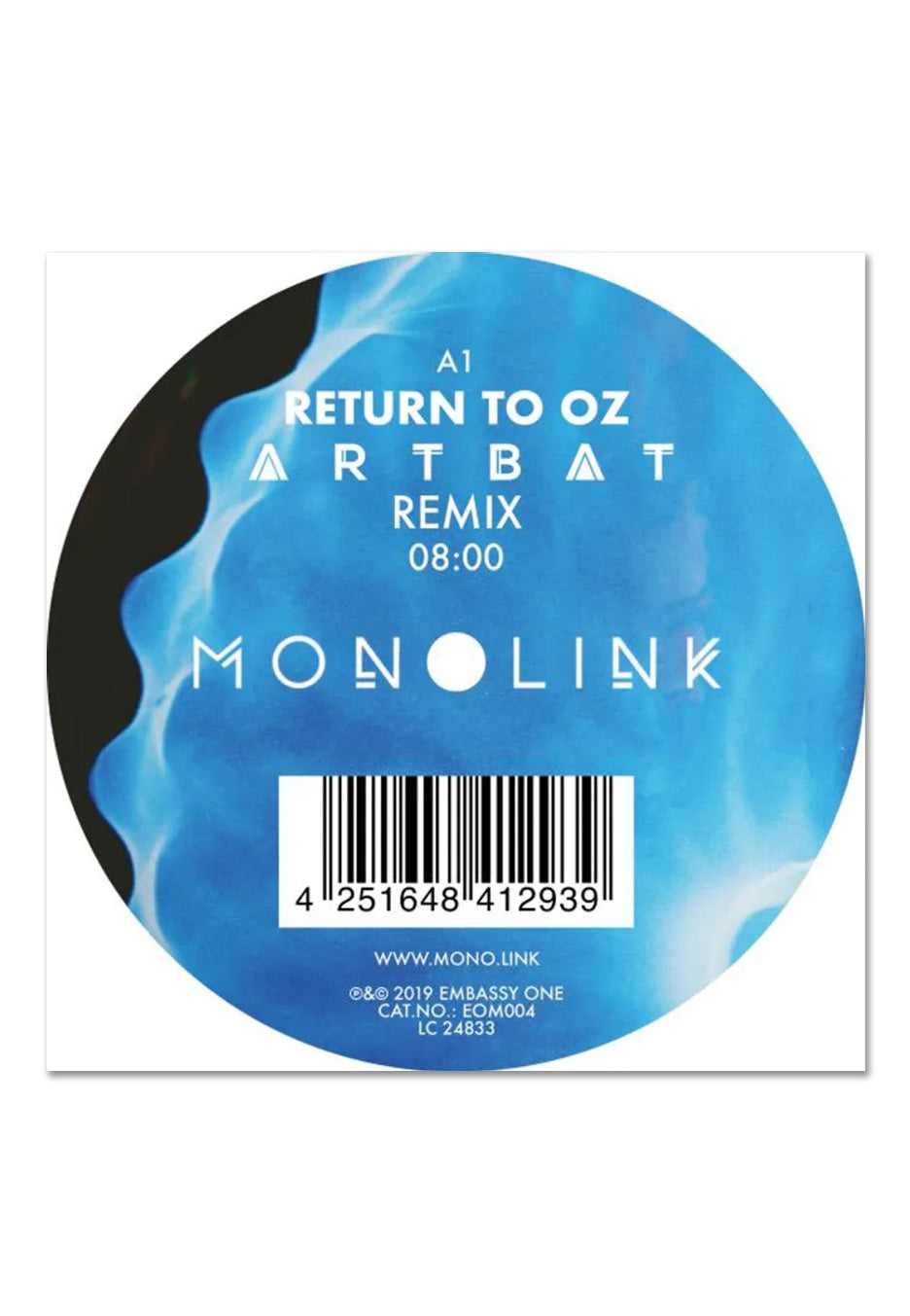 Monolink - Return to Oz/Father Ocean/Sirens Remixes - Vinyl | Neutral-Image