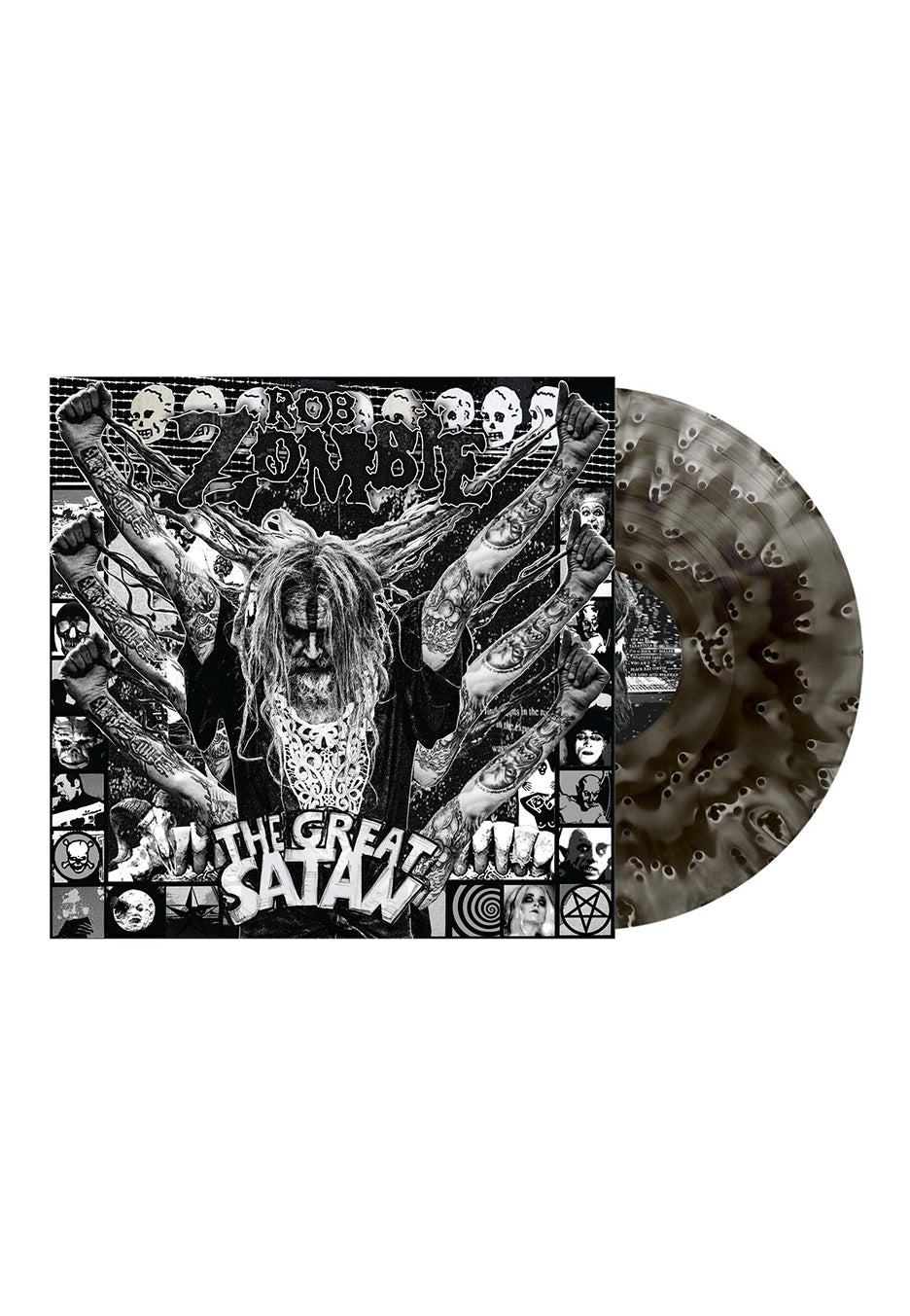 Rob Zombie - The Great Satan Ghostly Black - Colored Vinyl | Neutral-Image