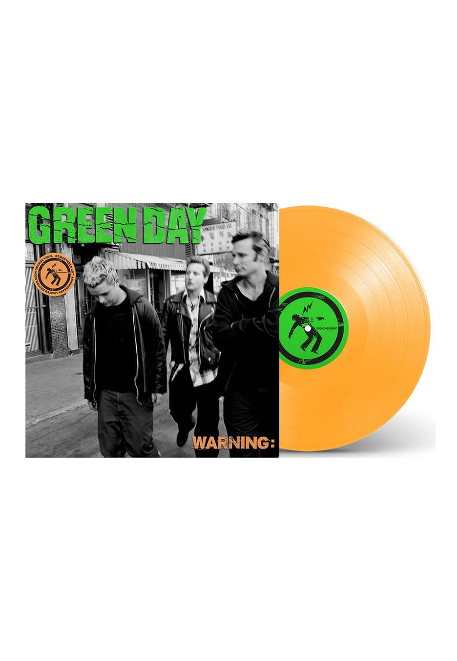 Green Day - Warning (25th Anniversary Deluxe Edition) Ltd. Neon Orange - Colored Vinyl | Neutral-Image
