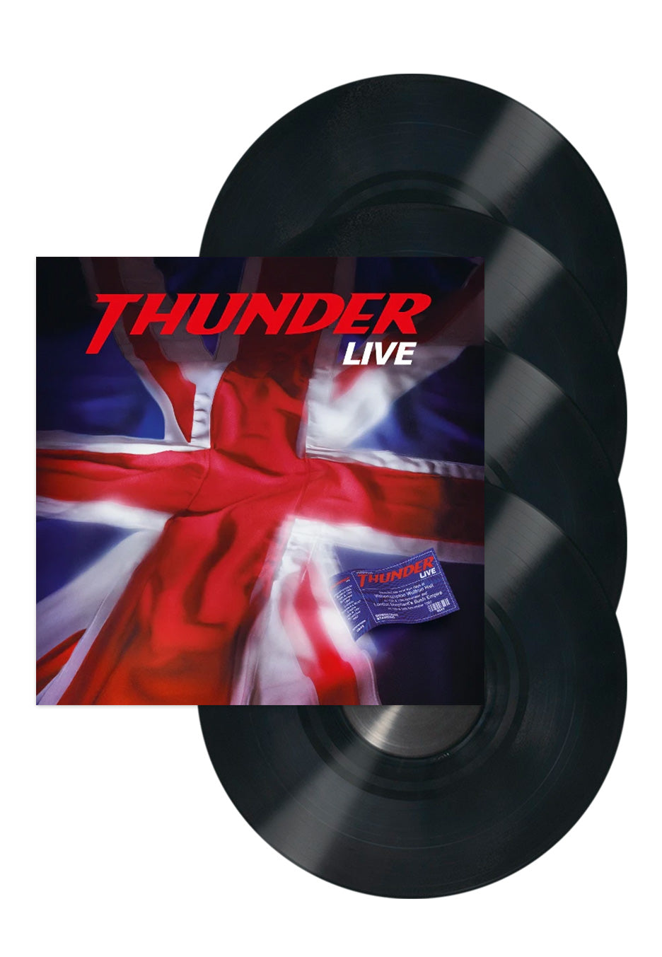 Thunder - Live - 4 Vinyl | Neutral-Image