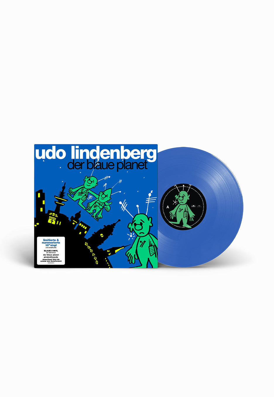 Udo Lindenberg - Der Blaue Planet Ltd. Blue - Colored 10 Inch Vinyl | Neutral-Image