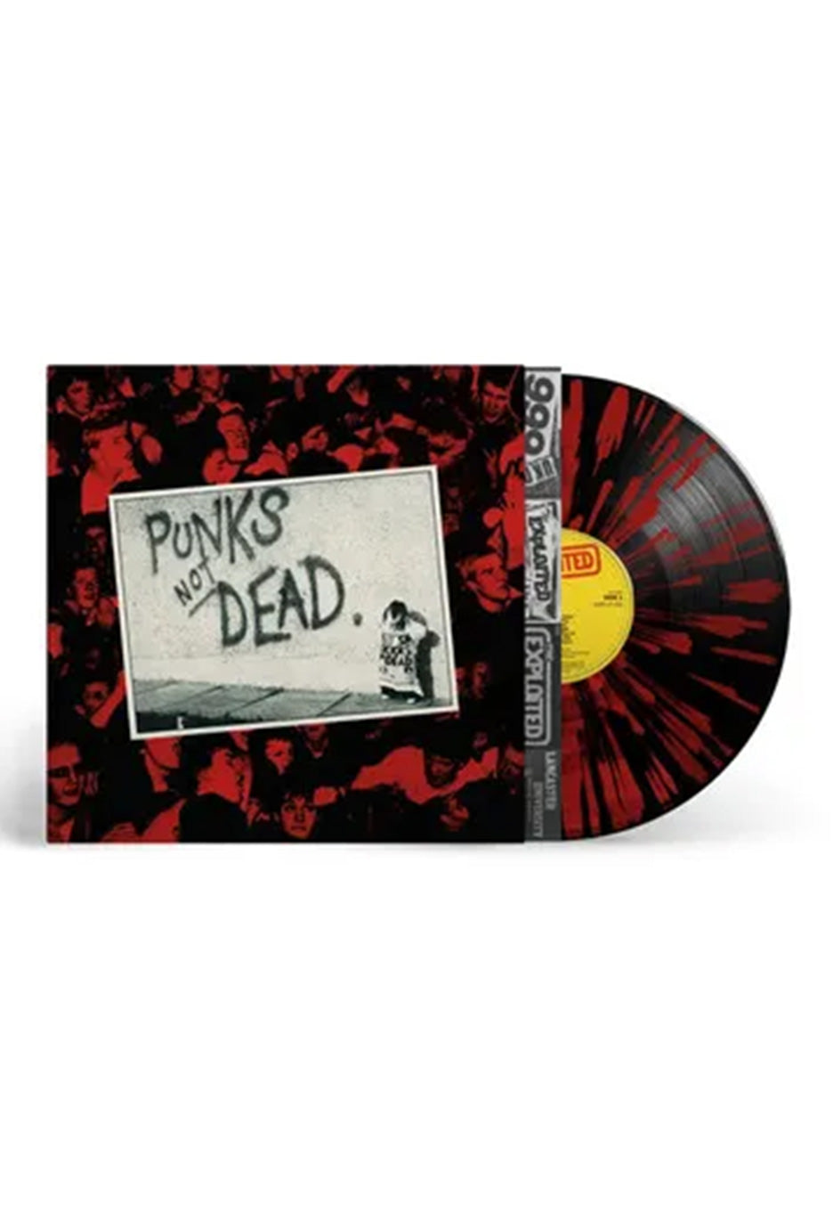 The Exploited - Punks Not Dead (45th Anniversary) Ltd. Red - Splattered Vinyl | Neutral-Image