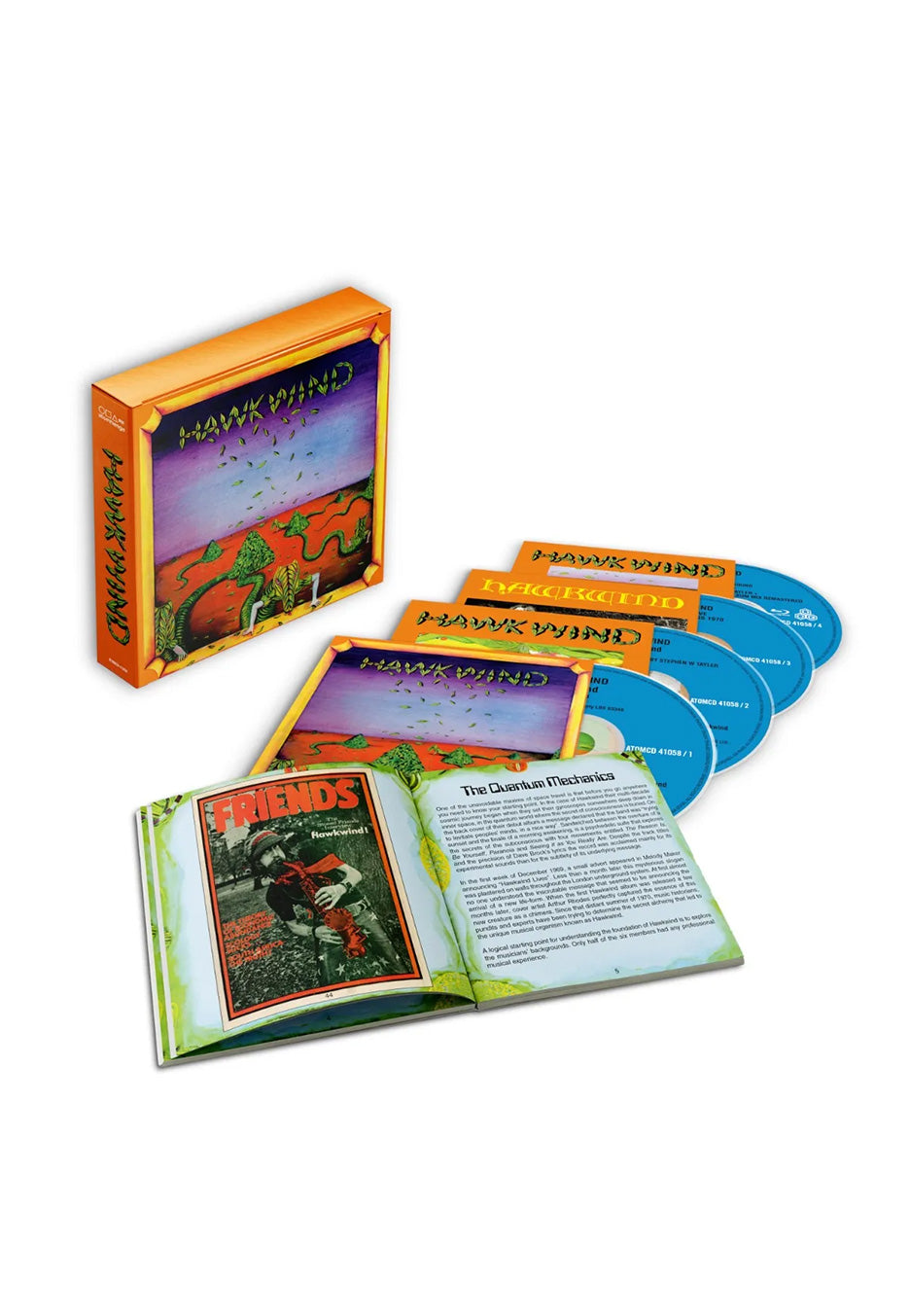Hawkwind - Hawkwind (Deluxe Edition) - 3 CD + Blu Ray Boxset | Neutral-Image