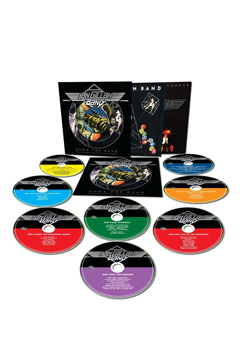 Ian Gillan Band - Down The Road: The Complete Ian Gillan Band Story (Deluxe Edition) - 8 CD Boxset | Neutral-Image