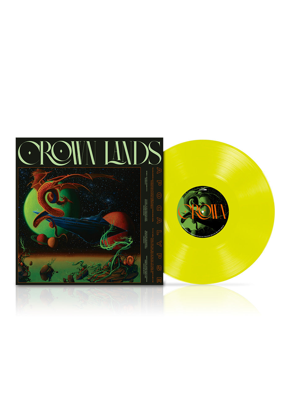 Crown Lands - Apocalypse Ltd. Neon Yellow - Colored Vinyl | Neutral-Image
