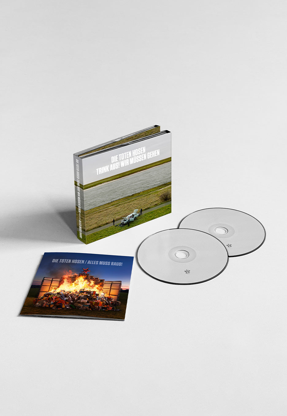 Die Toten Hosen - Trink aus, wir müssen Gehen! + Alles muss raus! - Digipak 2 CD | Neutral-Image